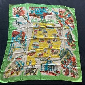 Vtg Alabama scarf